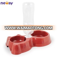 Pet Cat Dog Bowl Plastic Automatic Water Feeder