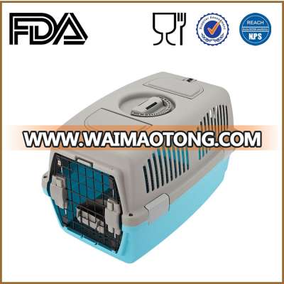 Portable Large Plastic Transport Dog Carrier Box