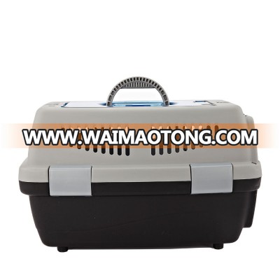 Top Open Wholesale Hard Plastic Dog Transport Cage/Crate/Box