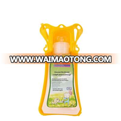 248ml Outdoor Plastic Pet Travel Bottle Portable