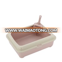 Wholesale Anti Splash Plastic Cat Sand Tray/Pan/Box