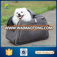 Wholesale pet carrier airline approved dog bag fashion dog carrier tote