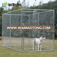 Dog Kennel 3 x 3 x 1.8 DIY Box Kennel Chain Link Dog Pet System, Run for Chicken Coop, Hens House